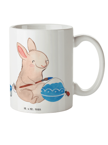 Mr. & Mrs. Panda Tasse Hase Marienkäfer ohne Spruch in Weiß