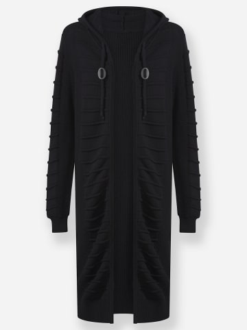 WITT WEIDEN Longstrickjacke in schwarz