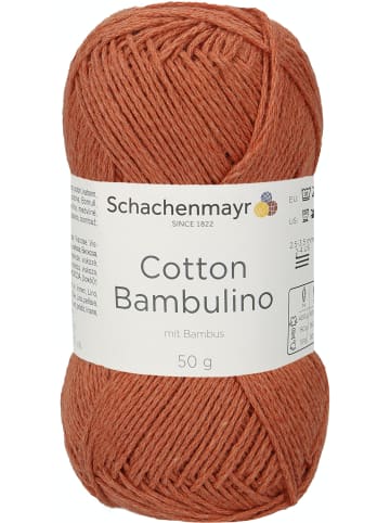 Schachenmayr since 1822 Handstrickgarne Cotton Bambulino, 50g in Terracotta