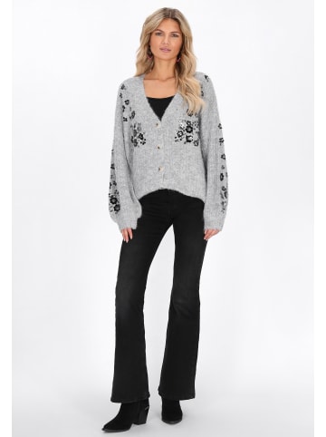 usha FESTIVAL Cardigan in grey