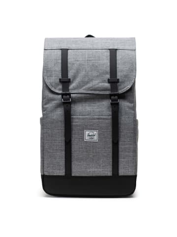 Herschel Retreat - Rucksack 15" 46 cm in raven crosshatch