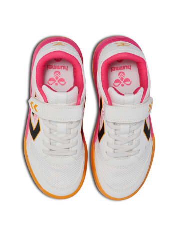 Hummel Klettverschluss Hallenschuh Multiplay Stable Innenbereich Kinder in FANDANGO PINK