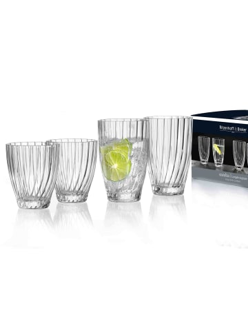 Ritzenhoff & Breker 6er Set Trinkgläser Samba 300 ml in transparent