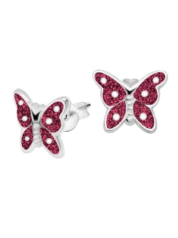 schmuck23 Silber Ohrringe 925 Schmetterling 0,7 cm x 0,8 cm
