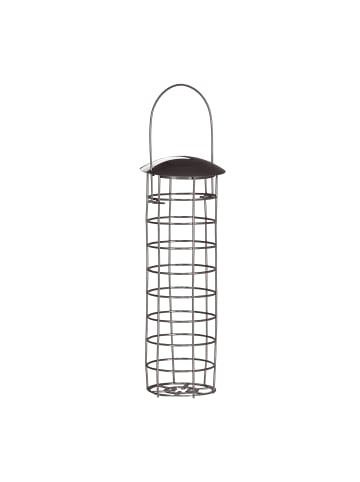 relaxdays 2 x Meisenknödelhalter in Grau - (H)31 x Ø 8,5 cm