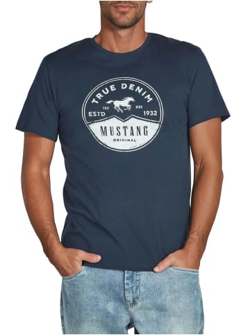 Mustang T-Shirt Basic Print 4er Pack in Mehrfarbig