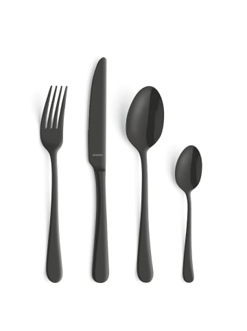 Amefa 16-tlg. Besteckset AUSTIN in schwarz