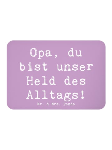 Mr. & Mrs. Panda magnet Spruch Opa Held mit Spruch in Lavendeltraum