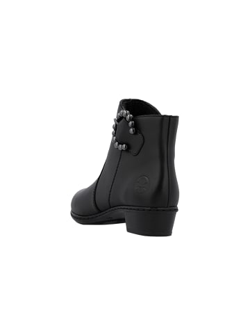 rieker Arbela Lederstiefelette Schwarz