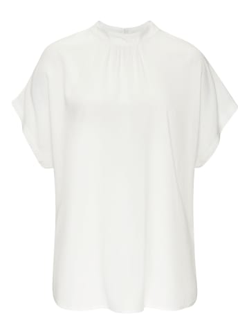 LASCANA Kurzarmbluse in creme