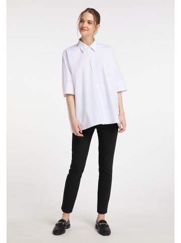 DreiMaster Klassik Oversized Bluse in Weiss