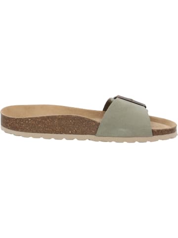 Palado Pantoletten Malta EGS Velours Premium Leather in Salbei