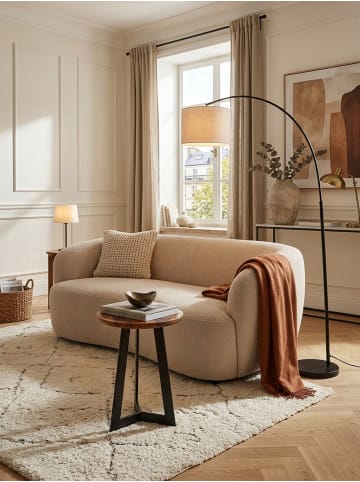 KADIMA DESIGN Beistelltisch | Sheesham/Metall, 35x45x35cm, Industrial