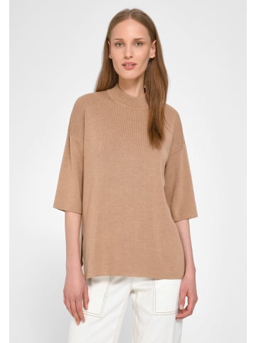 PETER HAHN Strickpullover New Wool in beige