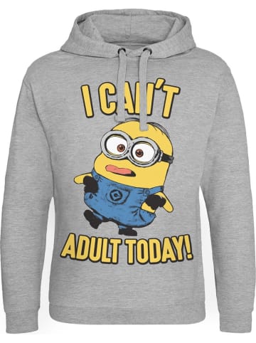 Minions Hoodie in Grau