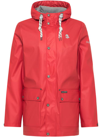 Schmuddelwedda Regenjacke in Rot-271