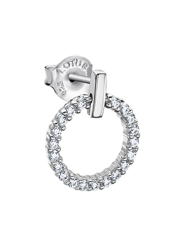 LOTUS silver Ohrringe Silber 925 Sterling Silber Kreis Ohrstecker
