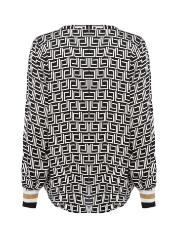 Franco Callegari Bluse in schwarz weiß - 0010