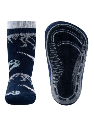 ewers 1er Pack Stoppersocken Dinos in navy