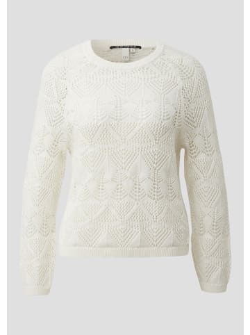QS Strickpullover in 0200_creme