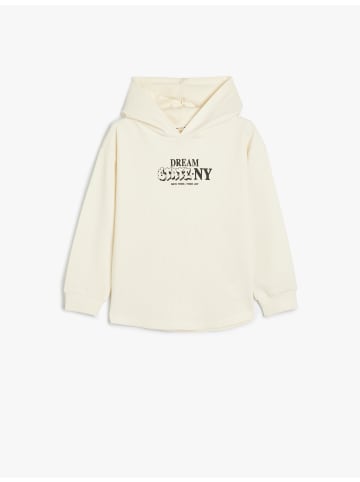 KOTON Sweatshirt in Ekru