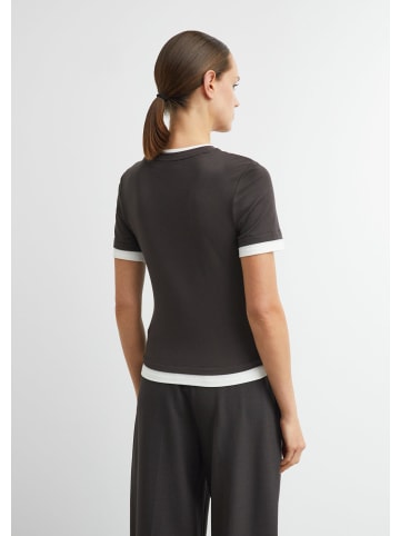 comma T-Shirt in 8940_dunkelbraun