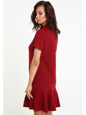 Awesome Apparel Kleid in Bordeaux