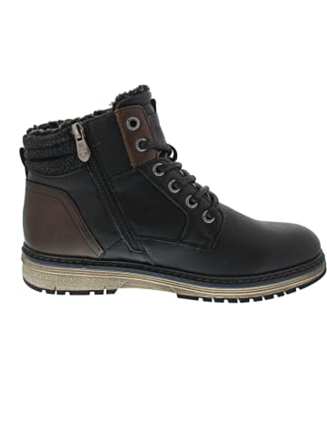 Tom Tailor Schnürstiefel Schwarz