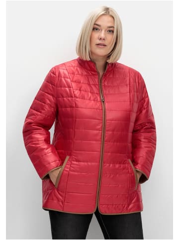sheego Steppjacke in rot