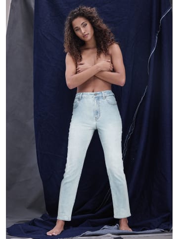 LASCANA Ankle-Jeans in light blue washed