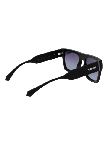 Polaroid Unisex Sonnenbrillen Quadrat Schwarz