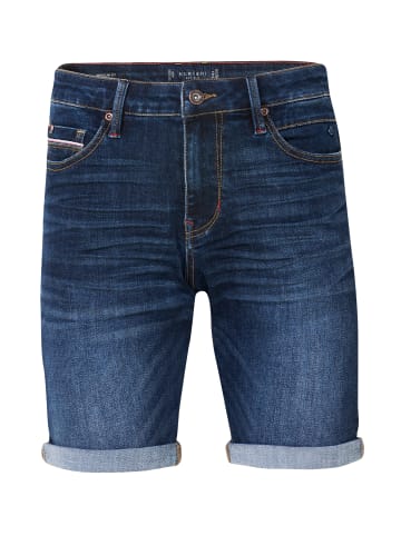 KOROSHI RegulÃ¤re jeans-bermuda-shorts mit fÃ¼nf taschen in blau