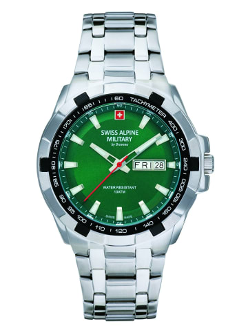 Swiss Alpine Military by Grovana Analoguhr für Herren in Grün