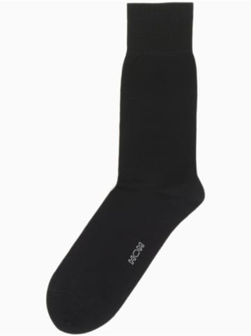 HOM Socken Fil D'Ecosse Majoritaire in Schwarz