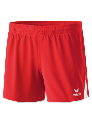 erima Classic 5-C Shorts in rot/weiss