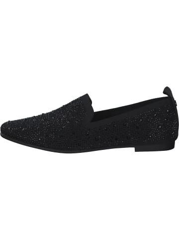 La Strada Slipper in black knitted