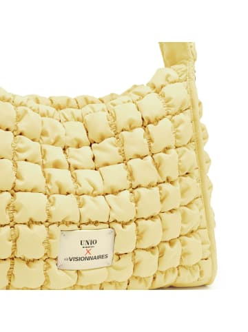 Les Visionnaires Unio Hobo Schultertasche 47 cm yellow