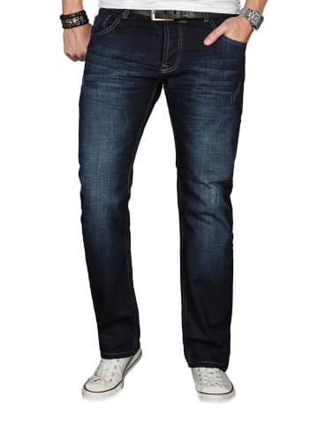 Alessandro Salvarini Jeans Salvarini-Basic-Multi4 in Nachtblau