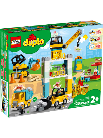 LEGO DUPLO® Set Große Baustelle 10933 123x Teile - ab 18 Monaten in multicolored