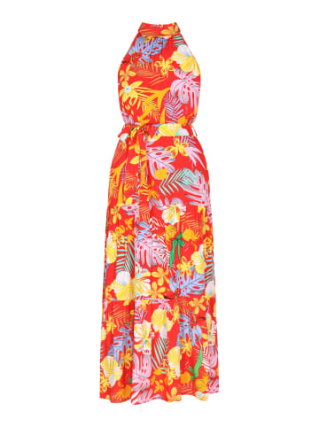 IZIA Dress in red multicolor