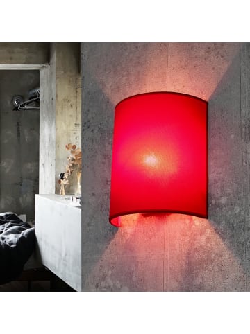 Licht-Erlebnisse Wandlampe (B)20 x (H)23 cm in Pink