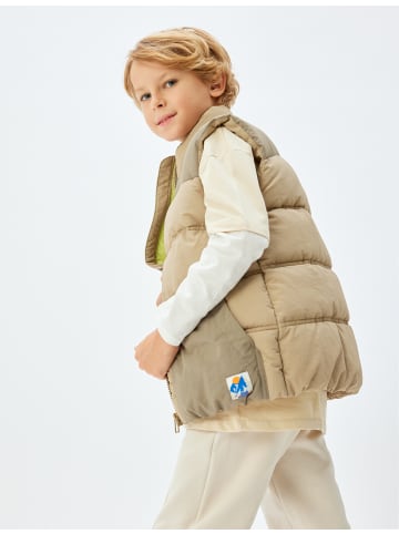 KOTON Weste Anorak in Grün