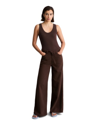Marc O'Polo DENIM Jeans Model Anjo wide in Shaded Brown