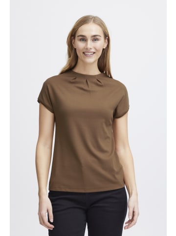 Fransa FRZASKATER 2 TOP Tight fit in Coca Mocha