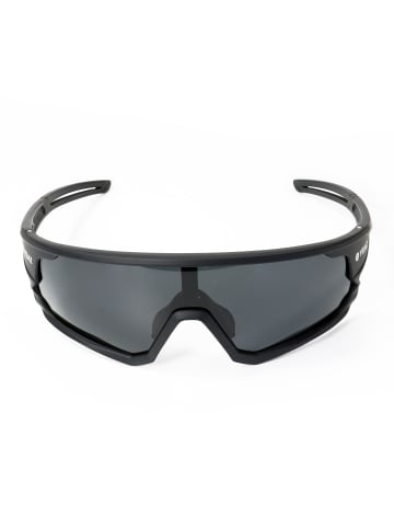 YEAZ SUNRISE Sport-Sonnenbrille Black in schwarz