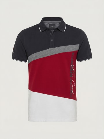 KOROSHI Normal pique streifen-block nautik in blau