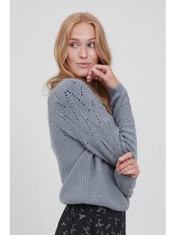 b.young Strickpullover in grau