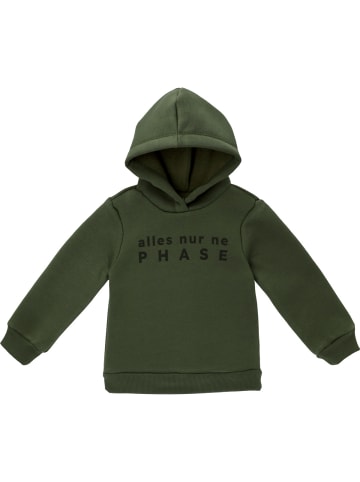MaBu Kids Kapuzenpullover Alles nur ne Phase in gruen