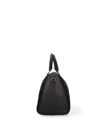 John Richmond Tasche mit Henkel in BLACK AND  OFF SILVER