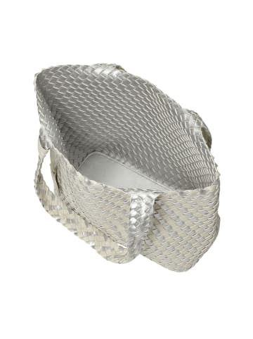 Ilse Jacobsen Shopper BAG06C in Milk Creme Silver